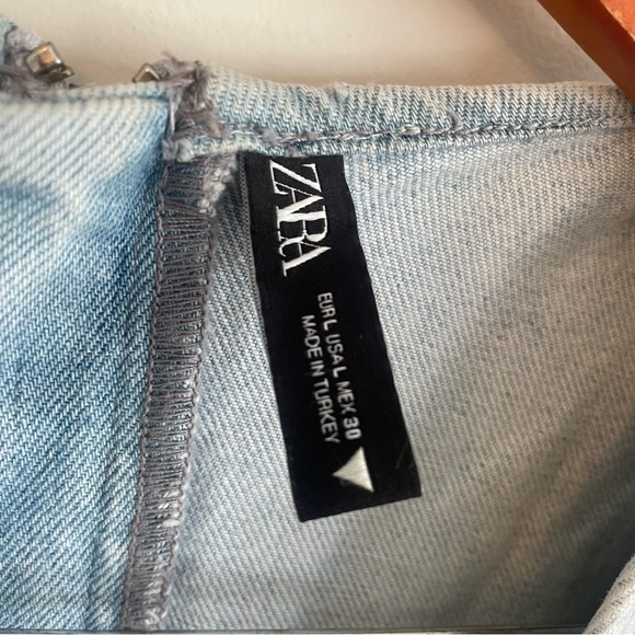 Zara Large Jean Dress - Picture 6 of 7